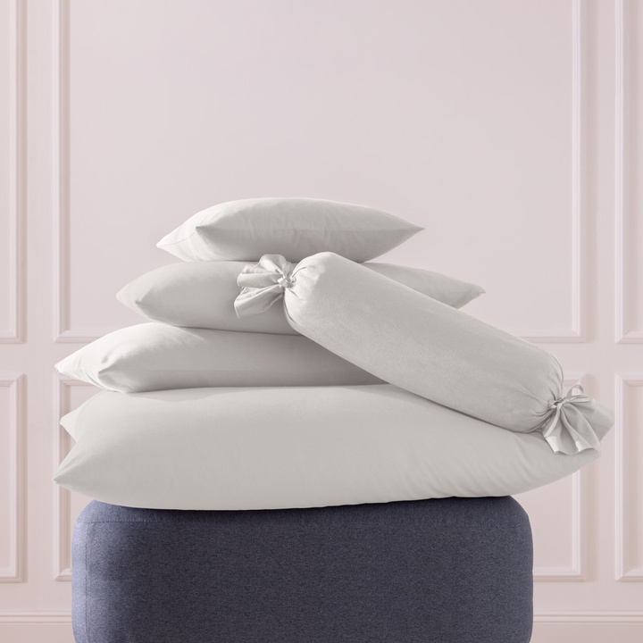 Poszewki z bawełny egipskiej Estella Feinjersey Elfenbein