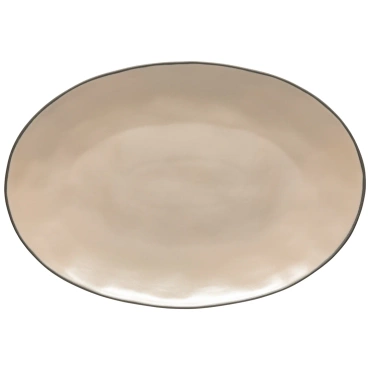 Talerz owalny Costa Nova Stacked Organic Cremini 45 cm