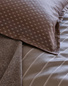 Poszewka adamaszkowa Curt Bauer Belluno Sepia