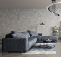 Dywan łatwoczyszczący Carpet Decor Illusion Blue Gray