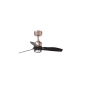 Wentylator sufitowy Faro Barcelona Just Fan XS Led Copper/black DC