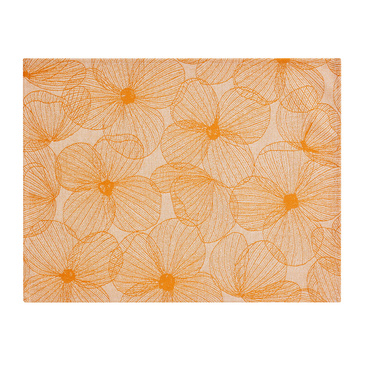 Podkładka Le Jacquard Français À La Carte Fleurs Papillons Orange