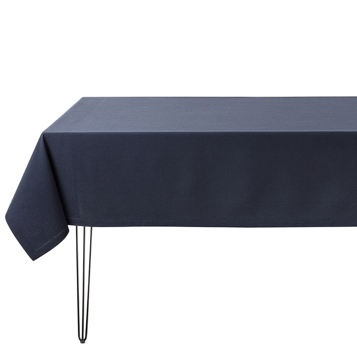 Obrus żakardowy Le Jacquard Français Slow Life Re-Use Blue