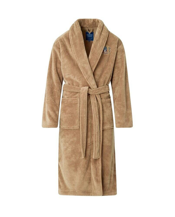 Szlafrok Lexington Lesley Fleece Beige