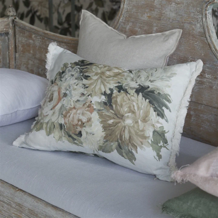 Poduszka dekoracyjna Designers Guild Fleurs D'Artistes Sepia