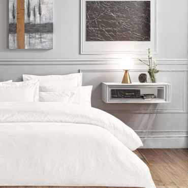 Komplet pościeli żakardowej Valeron Davis White