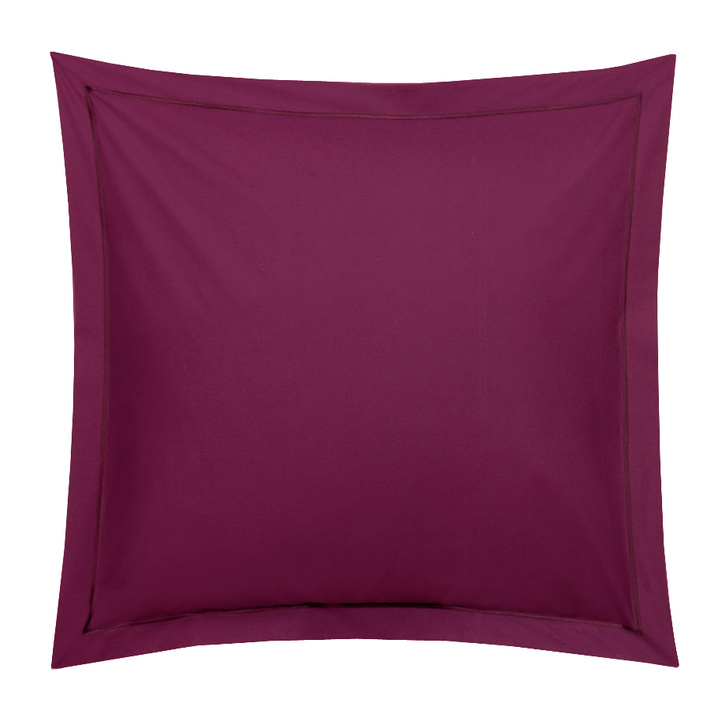 Poszewka perkalowa Blanc Des Vosges UNI Śliwkowa