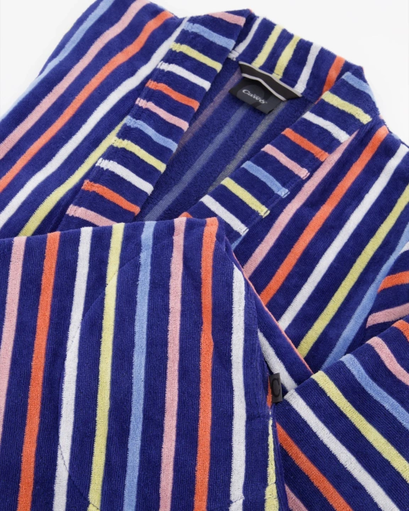 Szlafrok damski Cawo Soft Multicolor Blue