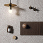 ABK Blend Dots Grey - płytka ceramiczna/gres 60x120 cm rett. 9 mm naturale