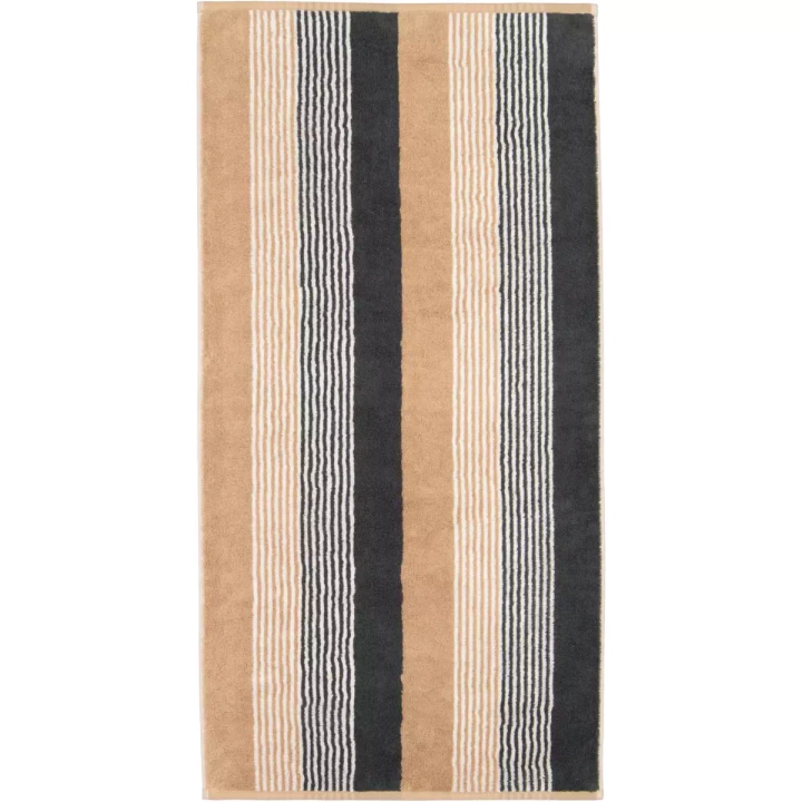 Ręcznik Cawo Coast Repeat Antrazit/Natur