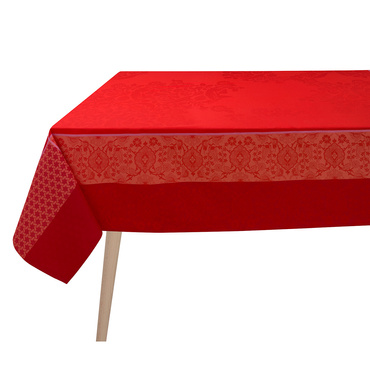 Obrus plamoodporny Le Jacquard Français Voyage Iconique Enduit Red