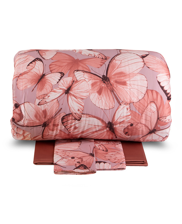 Komplet pościeli satynowej Blumarine Occhi Blu - 3 kolory