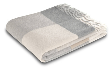 Pled wełniany Biederlack Pleasant Stone