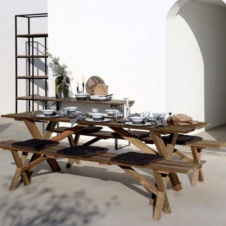 Naczynie do zapiekania z metalową rączką Costa Nova Plano White 35 cm