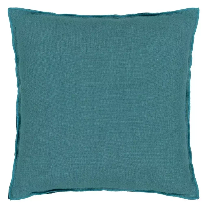 Poduszka dekoracyjna Designers Guild Brera Lino Indian Ocean & Teal