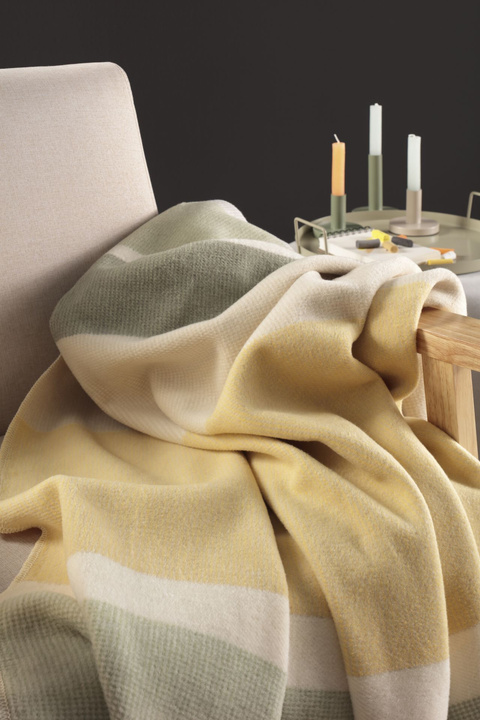 Koc bawełniany Biederlack Stripe Delight