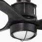 Wentylator sufitowy Faro Barcelona Just Fan XS Led Matt black DC SMART