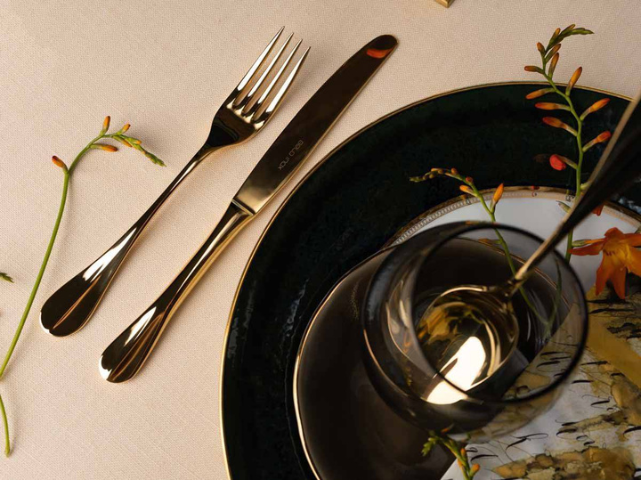 Zestaw sztućców Belo Inox Timeless Royal Baguete - 44 szt.