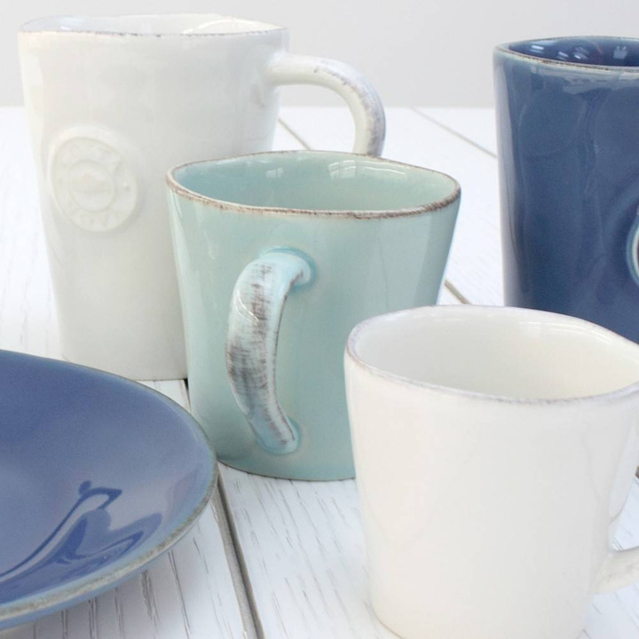 Filiżanka z podstawką Costa Nova kolekcja Nova Denim 0,19 l