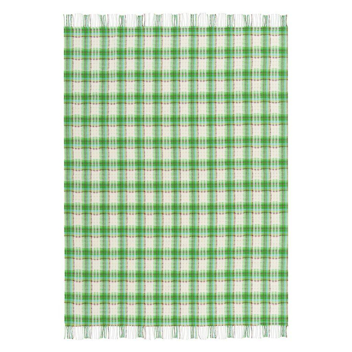 Koc wełniany Designers Guild Woodhall Emerald