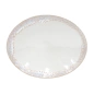 Talerz Costa Nova Taormina White Gold 40 cm