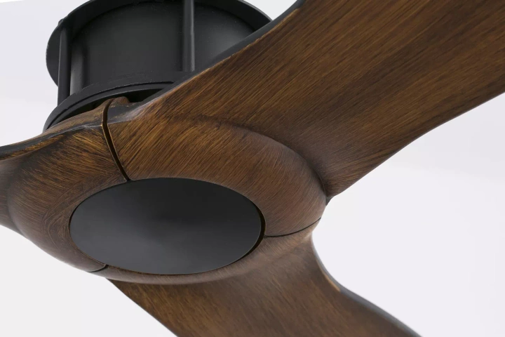Wentylator sufitowy Faro Barcelona Just Fan M Black/wood DC