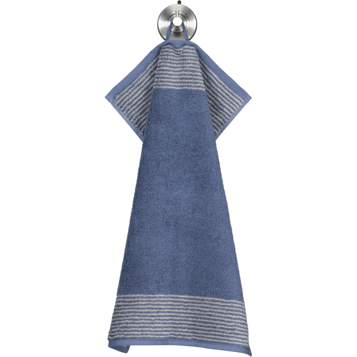 Ręcznik Cawo Luxury Home Two-Tone Nachtblau