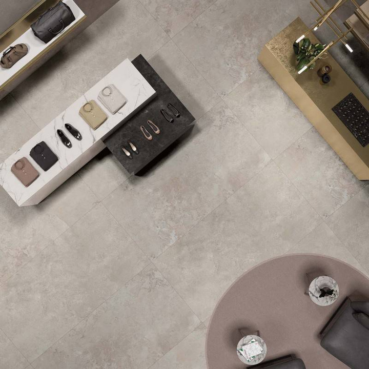 ABK Alpes Raw Ivory - płytka ceramiczna/gres 32x120x4,5x2 cm rett. 9 mm naturale gradone top 