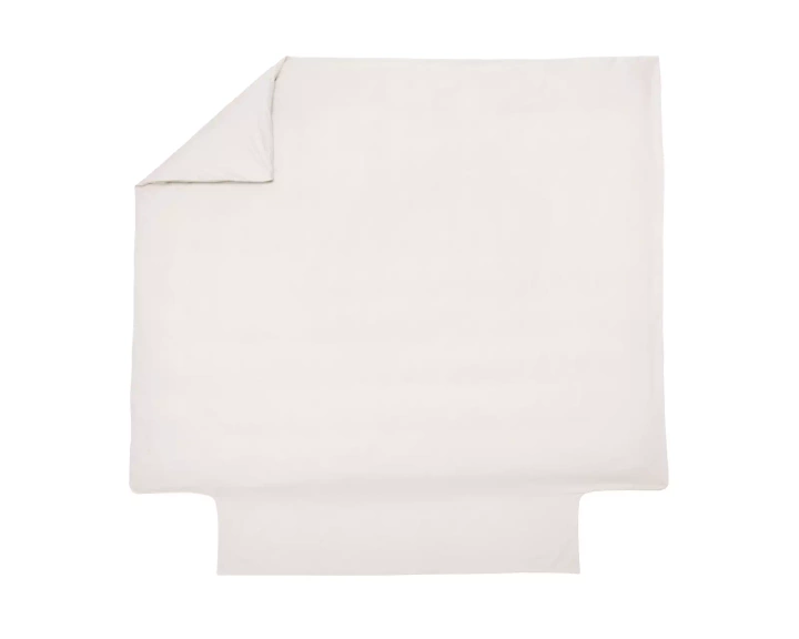 Pościel satynowa Blanc Des Vosges Uni Kremowa 