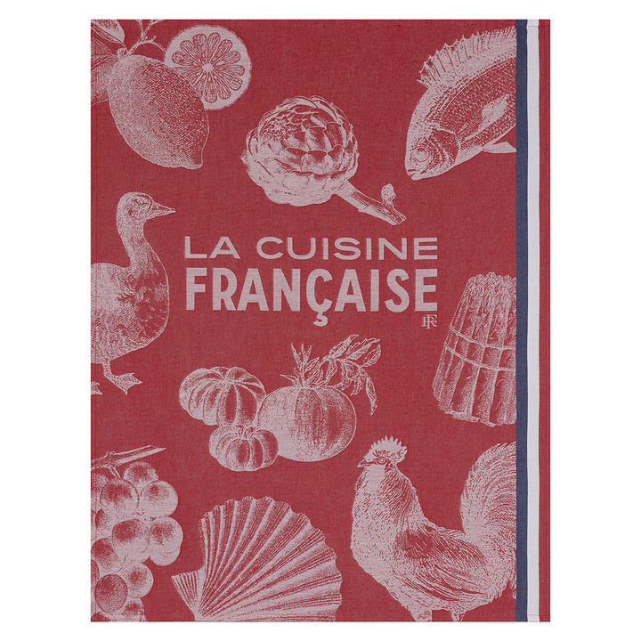 Ściereczka kuchenna Le Jacquard Français Gastronomie Red