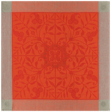 Serwetka lniana Le Jacquard Français Venezia Cornelian Ostatnie Sztuki