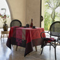 Obrus bawełniany Le Jacquard Français Hacienda Red