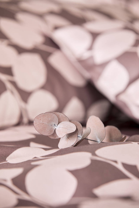 Poszewka satynowa Elegante Twice Weinrot