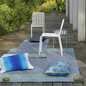 Dywan zewnętrzny Designers Guild Cortez Cobalt