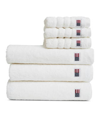 Ręcznik bawełniany Lexington Icons Original White Ostatnie Sztuki
