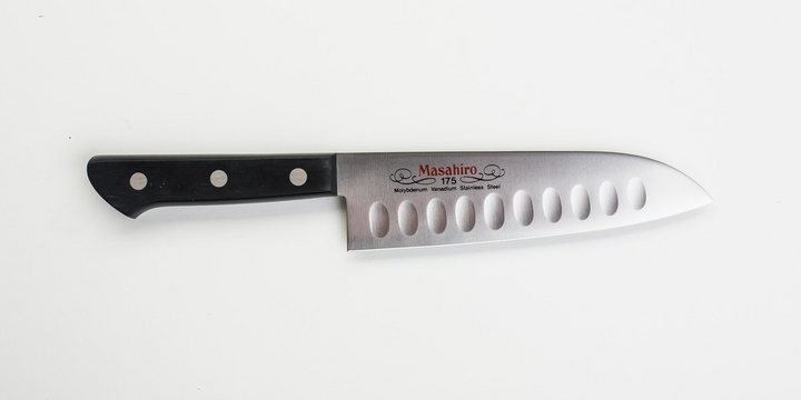 Nóż Masahiro BWH Santoku Dimple 175 mm 