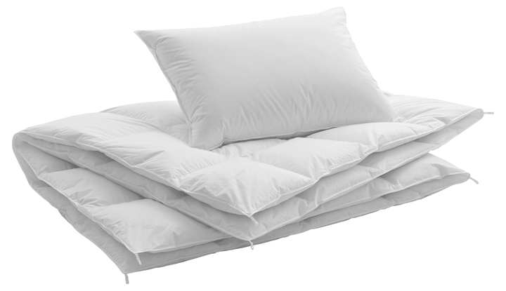 Poduszka puchowa Dauny Supersoft (90% puch, 100% tkanina bawełniana)