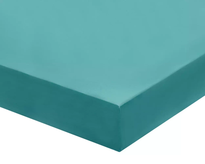 Pościel satynowa Blanc Des Vosges Uni Seledynowa 