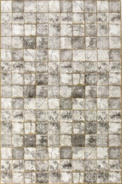 Dywan ręcznie tkany Toulemonde Bochart Céramique Ciment