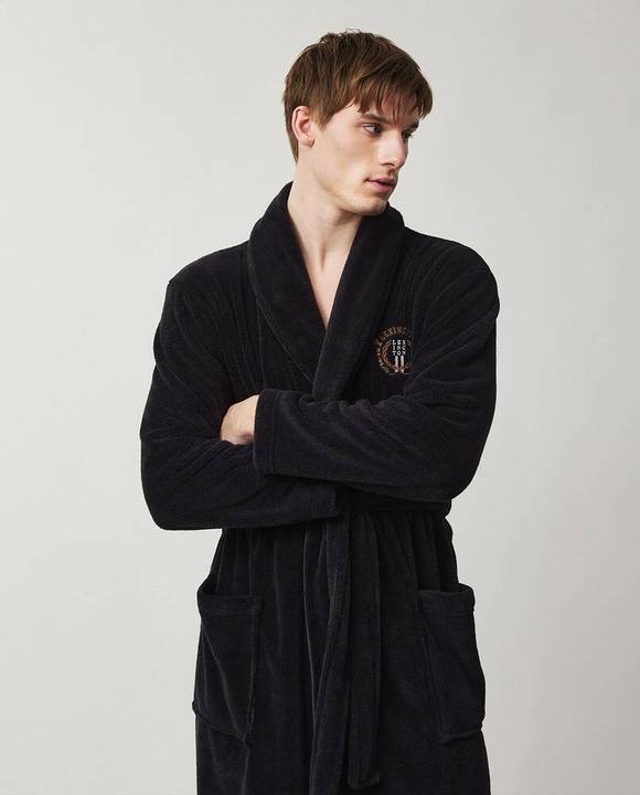 Szlafrok Lexington Lesley Fleece Dark Gray