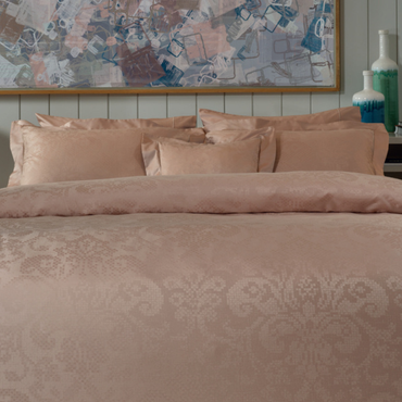Poszewka żakardowa Valeron Valencia Light Brown Ostatnie Sztuki