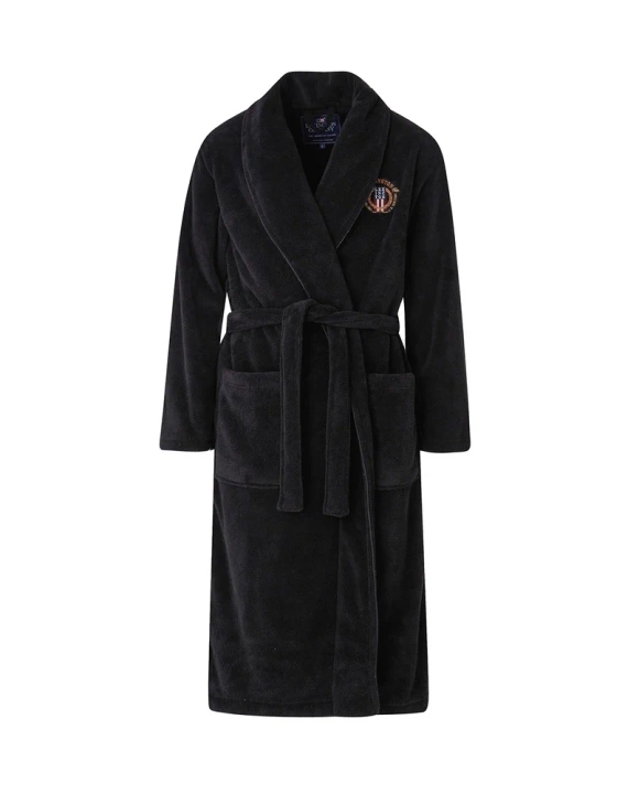 Szlafrok Lexington Lesley Fleece Dark Gray