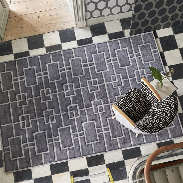 Dywan ręcznie tkany Designers Guild Rheinsberg Granite