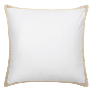 Poszewka bawełniana Le Jacquard Français Apparat Beige