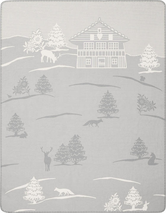 Koc bawełniany Biederlack Mountain Lodge