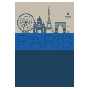 Ściereczka kuchenna Le Jacquard Français Paris Lumiere Blue