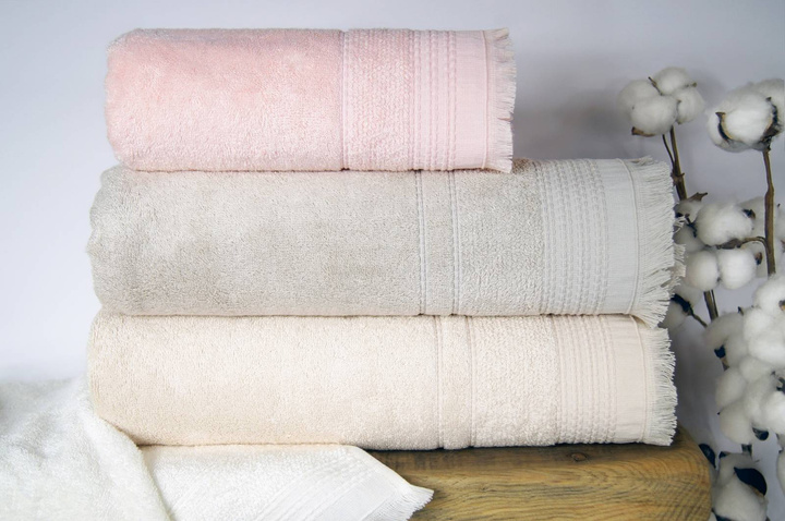 Ręcznik bambusowy Greno Bamboo 4U Popielaty