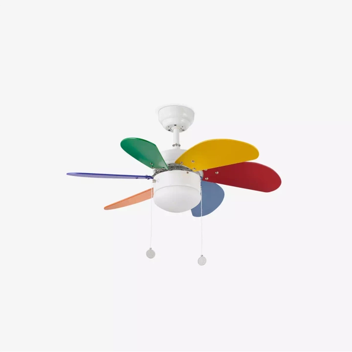 Wentylator sufitowy Faro Barcelona Palao S Multicolor