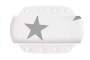 Mata antypoślizgowa Kleine Wolke Stars Silver Grey
