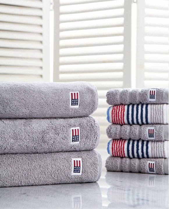 Ręcznik bawełniany Lexington Icons Original Dark Gray